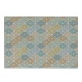 thumbnail image 1 of Abstract Cutting Board, Modern and Soft Toned Geometrical Tiles with Rhombus Forms Illustration, Decorative Tempered Glass Cutting and Serving Board, Small Size, Multicolor, by Ambesonne, 1 of 1