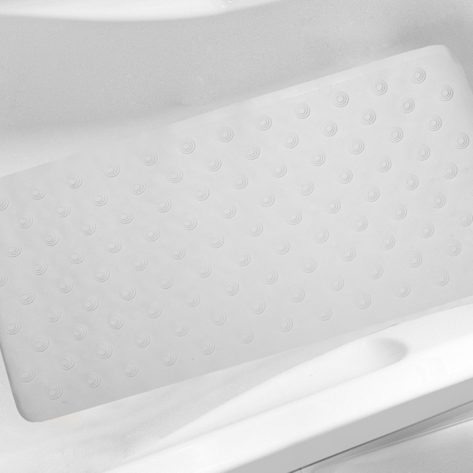 Sweet Home Collection Jumbo Rubber Non Slip Suction Cup Bathtub Mat