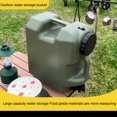 thumbnail image 1 of Cubo De Agua Cubo de Camping de 18L, almacenamiento de agua, gran capacidad, portátil, Picnic, Camping, suministros Likrtyny Para Estrenar, 1 of 9