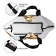 thumbnail image 4 of Balery Rustic Daisy Mason Jars Bolsa Tote Estilo Estético con Cremalleras, Bolsa de Hombro, Bolsa de Compras Grande y Plegable, 4 of 8