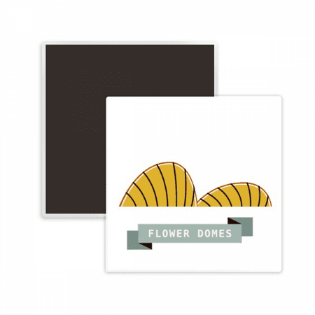 

Singapore Flower Domes Landmark Square Ceracs Fridge Magnet Keepsake Memento