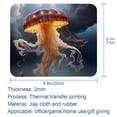 thumbnail image 5 of FeBohao Funny Mouse Pad Mat for Gaming Jiaji Cloth Durable Unique Design Pattern Square Pretty Office Computer Men Supply Cool Vintage Haves Kids School Jellyfish, 5 of 6