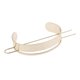 thumbnail image 1 of Jaula para moños con parte superior redonda, soporte para moños, pasador para el cabello, horquillas para el cabello, pinza para el cabello Oro, 1 of 8