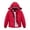 Red, variant on Winter Jacket for Boys and Girls Waterproof Ski Jacket Winter Snow Coat Hooded Fleece Windproof with Zip Pockets Black 8-9Y