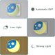 thumbnail image 3 of luces nocturnas con sensor de luz, luz LED nocturna para niños, lámparas de noche, iluminación automática de luna y estrellas para dormitorio, escaleras, pasillo y cocina (blanco cálido)., 3 of 5