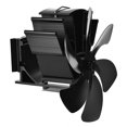 thumbnail image 5 of BE-TOOL 6 Blades Wood Stove Fan Heat Powered Electric Fireplace Fan for Wood Burning Stove / Fireplace / Log Burner Black, 5 of 8
