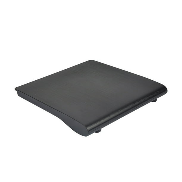 EeaseMX Unidad de DVD externa USB 3.0 con alta capacidad de transferencia de datos (negro)