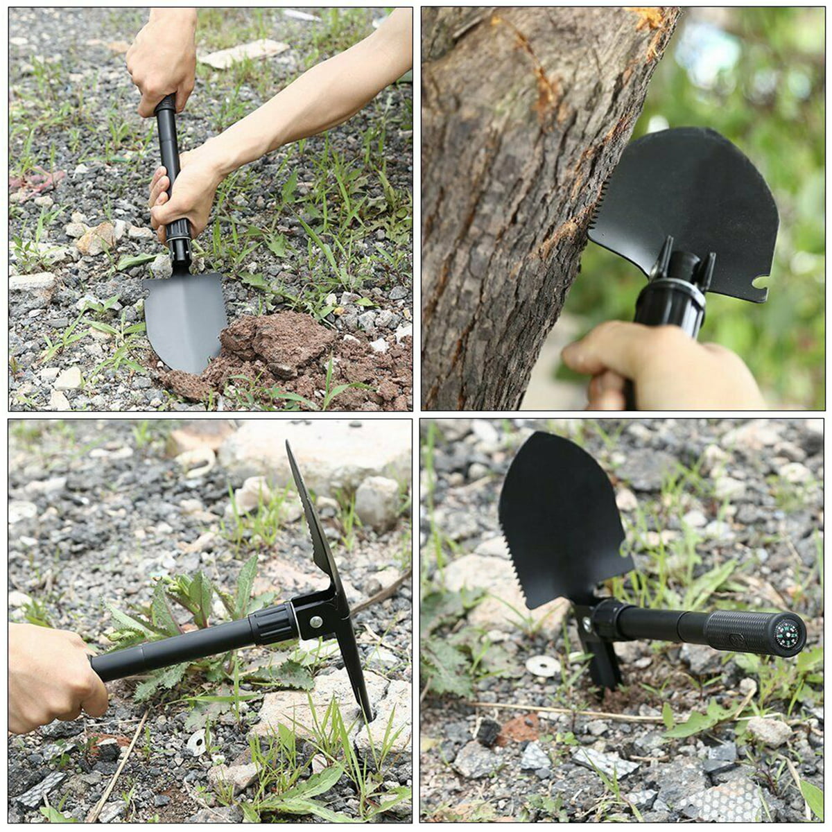 Outdoor MINI multifunctional shovel survival Father gift tool folding shovel Ca 