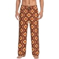 thumbnail image 2 of Kdxio 70's Retro Print Men's Sleep Pajama Pant Lounge Pants with Pockets, 2 of 8