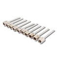 thumbnail image 1 of Eigraketly Pack of 10 Ball Inflating Pump Stainless Pin Football Steel Bike Gym Inflatable Replacement Nozzle Air Valve Set Type1, 1 of 6