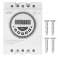 thumbnail image 2 of Timer Switch, 3 Phase 7 Days 24 Hours Programmable Time Control Switch  for Pools Lights Irrigation Systems, 2 of 7