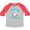 Heather and Red, variant on Inktastic Baby's 1st Christmas with Cute Penguin and Snowflakes Boys or Girls Toddler T-Shirt