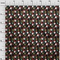thumbnail image 2 of oneOone Polyester Spandex Black Fabric Merry Christmas Fabric For Sewing Printed Craft Fabric By The Yard 56 Inch Wide-KKP, 2 of 4