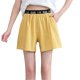 thumbnail image 2 of Puntoco Pantalones cortos deportivos para mujer Pantalones cortos de lino e imitación con estampados de moda para mujer, 2 of 4