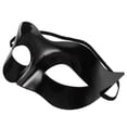 thumbnail image 3 of WINOMO Hombre Mujer Disfraz Mascarada Mascarada Veneciana Mascarada Mascarilla Ojo (Negro), 3 of 5