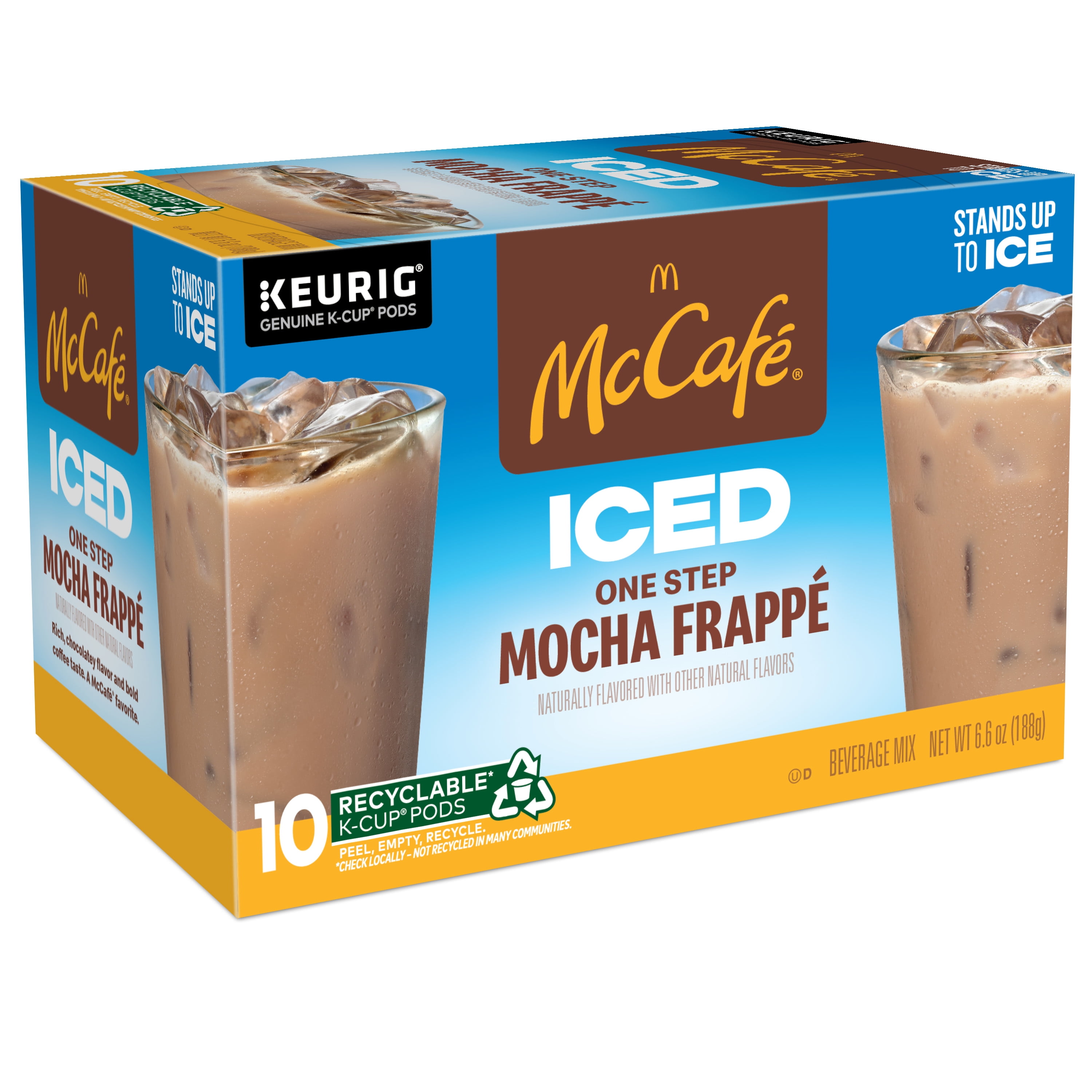 McCafe® Iced One Step Mocha Frappe Recipe
