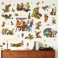 thumbnail image 3 of 39 PCS For Scooby Theme Wall Stickers,4 Sheets 17x9 inch Removable PVC Decals,DIY Wall Decor for Boys and Girls Bedroom Playroom Living Room, 3 of 5