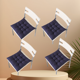 thumbnail image 3 of Xiao Hua Cojín de Asiento Cuadrado Azul Oscuro -4 Piezas, 15.75 X 15.75 Pulgadas, con Correas, Adecuado para Cocina, Comedor, Oficina y Cojines para Sillas de Oficina en Casa, 3 of 6