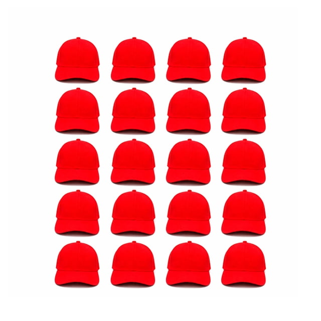 Generica Gorras Mayoreo Variedad Lisas Unisex Paquete 20 Piezas Deportivas