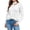White, variant on Sweaters for Women Choker Cutout Neck Solid Knit Sweater Long Sleeve Drop Shoulder Loose Pullover Casual Soft Warm Sweaters for Fall Winter Daily Wear Outing Looks