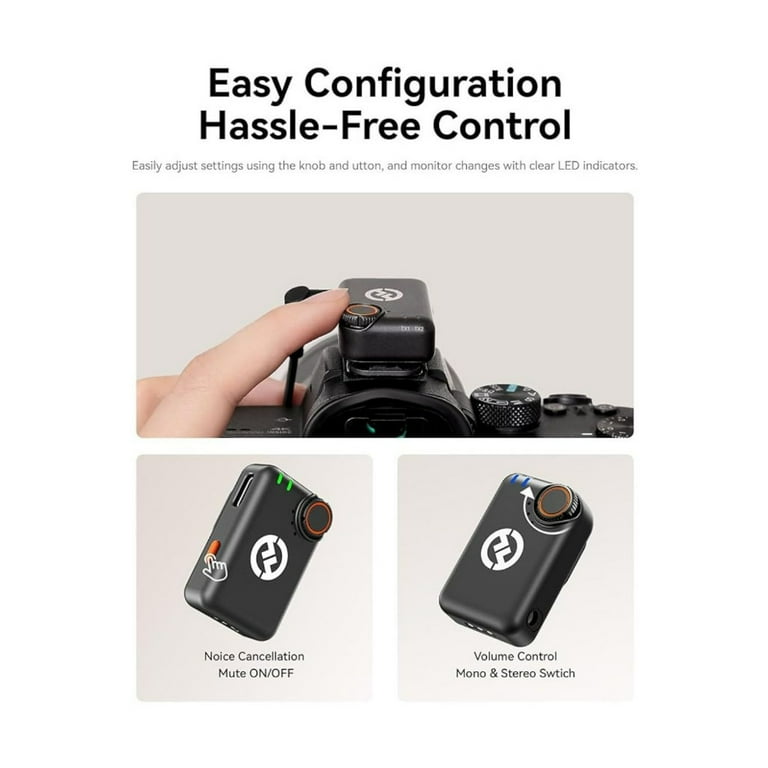 Hollyland LARK M2S Ultimate Combo Wireless Lavalier Microphone