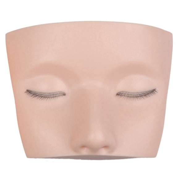 3 Layers Lashes Mannequin Head for Practice Lash Makeup Tool Extensions Eyelashes Grafting Training Tool Makeup Practice