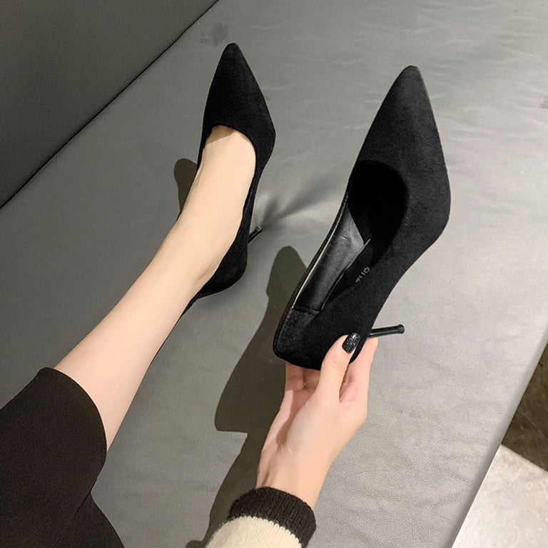 Akiihool Womens High Heels Comfortable Heels for Women Open Toe Ankle Strap  Heel Sandals Evening Dress Party Wedding Sandals (Black,8) - Walmart.com