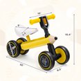 thumbnail image 7 of Infans Baby Balance Bike for 1-3 Years Old Riding Toy No Pedal for Boys & Girls Yellow, 7 of 7
