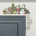 thumbnail image 4 of Christmas Corner Door Decor Delicate Christmas Style Eye-catching Increase Festive Atmosphere Christmas Room Decoration for Christmas, 4 of 8