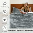 thumbnail image 2 of Catalonia Twin Size Sherpa Comforter Set, Ultra-Soft Reversible Fluffy Micromink Bedding Set-2 Pieces, 1 Comforter and 1 Pillow Sham,64x88 inches, 2 of 7