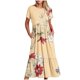 thumbnail image 1 of Vestido de Manga Corta para Mujeres Vestido de Verano de Cuello Redondo Impreso, Poliéster de Tamaño Verdadero Diario Y Vestido de Fiesta, 1 of 4