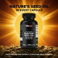thumbnail image 6 of Vitabod Cold Pressed Pumpkin Seed Oil 3000mg per Serving - 180 Softgels - Non-GMO & Gluten Free, 6 of 9