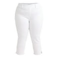 thumbnail image 5 of Terra & Sky Women's Plus Size High Rise Capri Jeggings, Sizes 0X-5X, 5 of 5