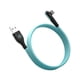 thumbnail image 1 of Cable De Datos Usbc De Silicona Líquida En Forma De L, 2,4 A, Cable De Carga Rápida En Forma De L, 1 Metro, 1 of 2