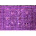 thumbnail image 1 of Ahgly Company Indoor Rectangle Oriental Purple Industrial Area Rugs, 2' x 4', 1 of 4