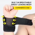 thumbnail image 6 of Jongmart Wrist Compression Strap and Wrist Brace Sport Wrist Support for Fitness,Wrist Pain Relief, 6 of 8