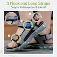 thumbnail image 2 of Fadezar Boys Girls Sandals Kids Hiking Sports Open Toe Summer Sandals, 2 of 5