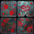 thumbnail image 3 of Sinyiin 8 Sheets Horror Bloody Footprint Static Decal Horror Party Decorations No Residues, 3 of 18