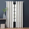 thumbnail image 1 of Hometrends Everly 84" Light Filtering Grommet Window Curtains Panel, 1 of 6