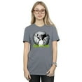 thumbnail image 2 of Gremlins Womens Scared Green Cotton Boyfriend T-Shirt, 2 of 3