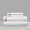 Beige, variant on 4 Piece Orden Organic Cotton Sheet Set Solid White With Dual Stripe Embroidery