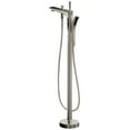thumbnail image 2 of Anzzi Fs-Az0029 Kase Lever Handle Floor Mounted Tub Filler - Nickel, 2 of 3