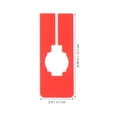 thumbnail image 2 of COOPHYA 35Pcs White Plastic Rectangular Closet Divider for Wardrobe Organization 12.70X5.10X0.20CM, 2 of 6