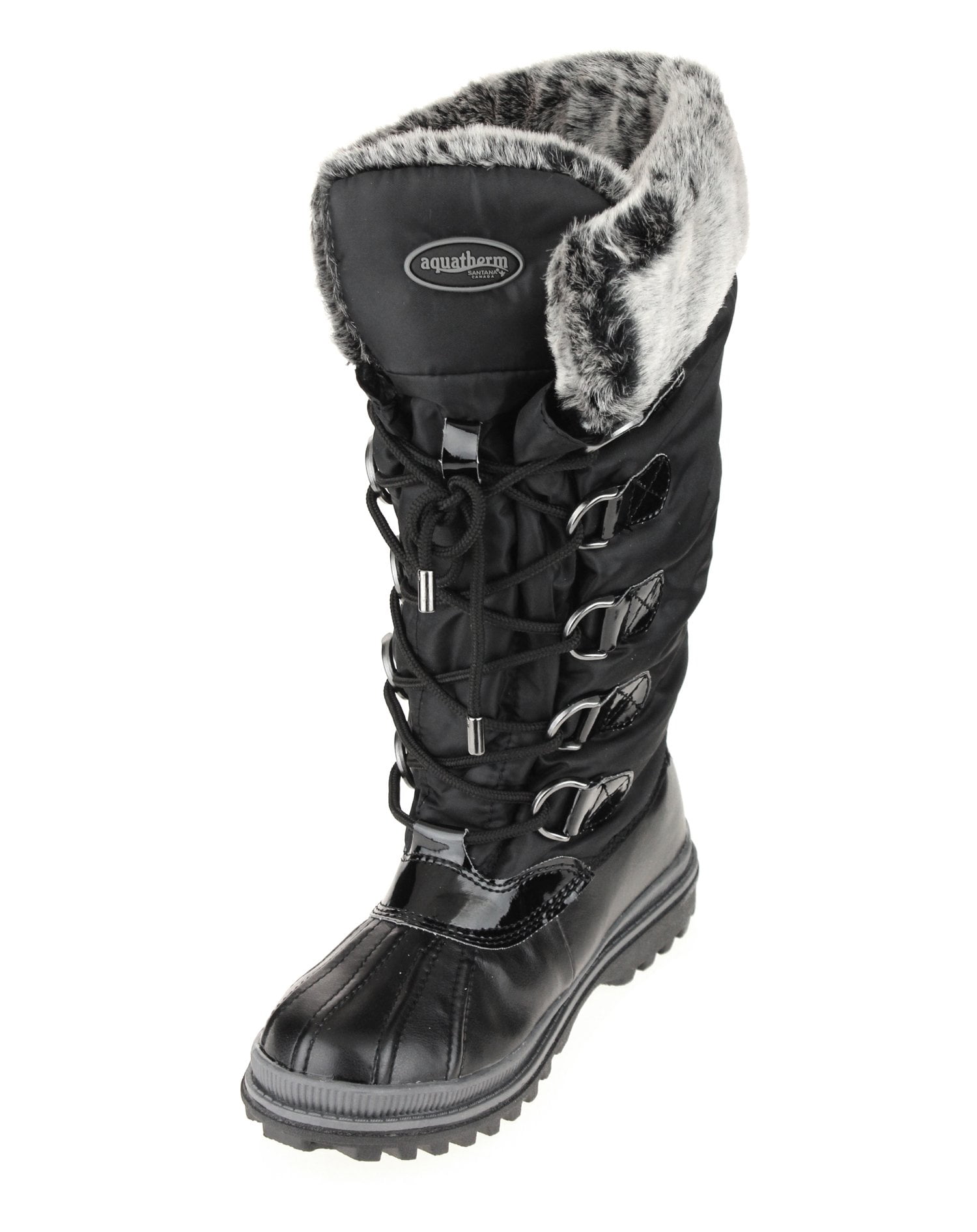 klassiek shuttle Ladder Aquatherm by Santana Canada Women's Birch Winter Snow Boots - Black -  Walmart.com