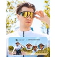 thumbnail image 2 of Gafas de sol BIRCEN para béisbol y ciclismo para hombres y mujeres con protección UV400, 2 of 6
