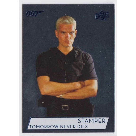 2019 Upper Deck 007 James Bond Collection Silver Foil #48 Trading Card