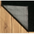 thumbnail image 4 of Linon Home Decor Evolution Area Rug Collection, Black and Black, 8' Round, 4 of 5