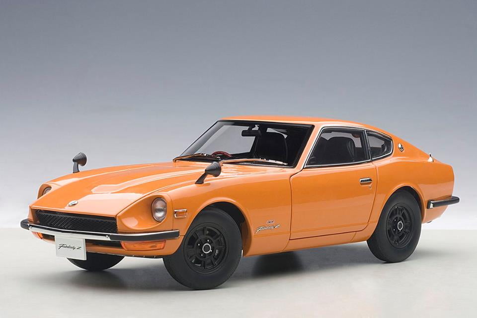 1969 Nissan Fairlady Z432 Ps30 Orange 1 18 Diecast Car Model By Autoart Walmart Com