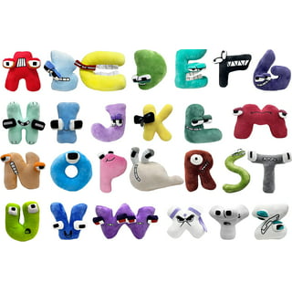 Alphabet Letter Lore Plush Toy ,7.9Alphabet Lore Plushies Alphabet Lore  Stuffed Figure Dolls Funny Plush Toy for Fans Gift,U 