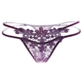 thumbnail image 2 of Lencería de encaje para mujer Calzoncillos con Ropa interior Bragas Púrpura SM SunniMix Ropa interior de las mujeres, 2 of 8